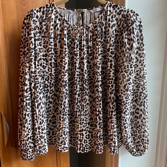 H&M Tops - H&M Leopard Print Blouse